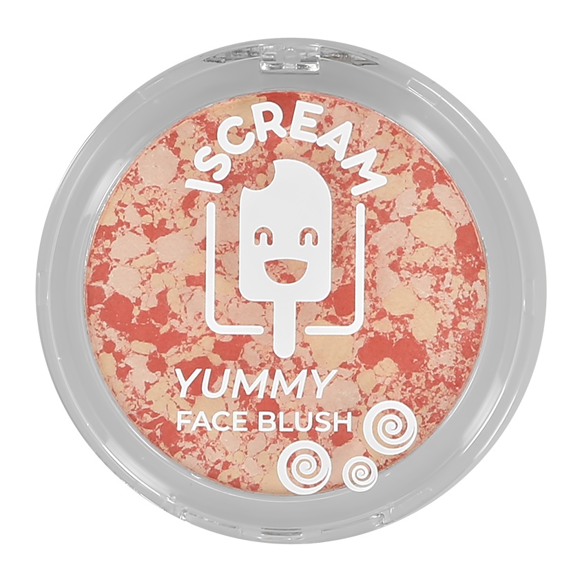 фото Румяна для лица iscream yummy тон 02 fruit smoothie