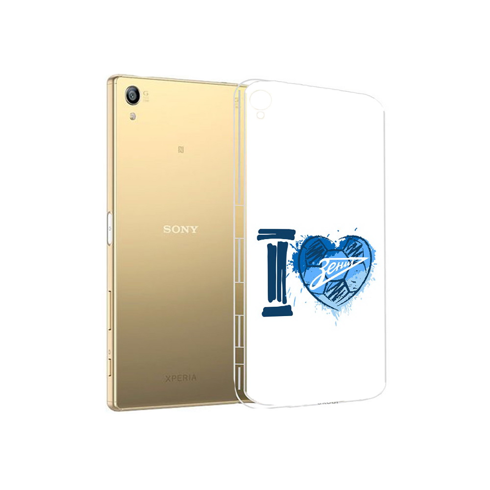 

Чехол MyPads Tocco для Sony Xperia Z5 Premium ФК я люблю зенит (PT23243.222.186), Прозрачный, Tocco
