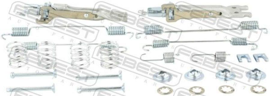 

Комплект монтажный барабанных колодок RENAULT DUSTER 2009-2018 0204-G15RAR-KIT