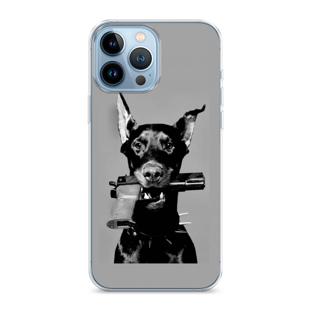 

Чехол Awog "Доберман" для Apple iPhone 13 Pro Max