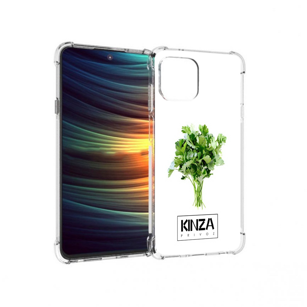 

Чехол MyPads Tocco для Motorola 20 Lite Бренд Кинза (PT227073.348.35), Прозрачный, Tocco