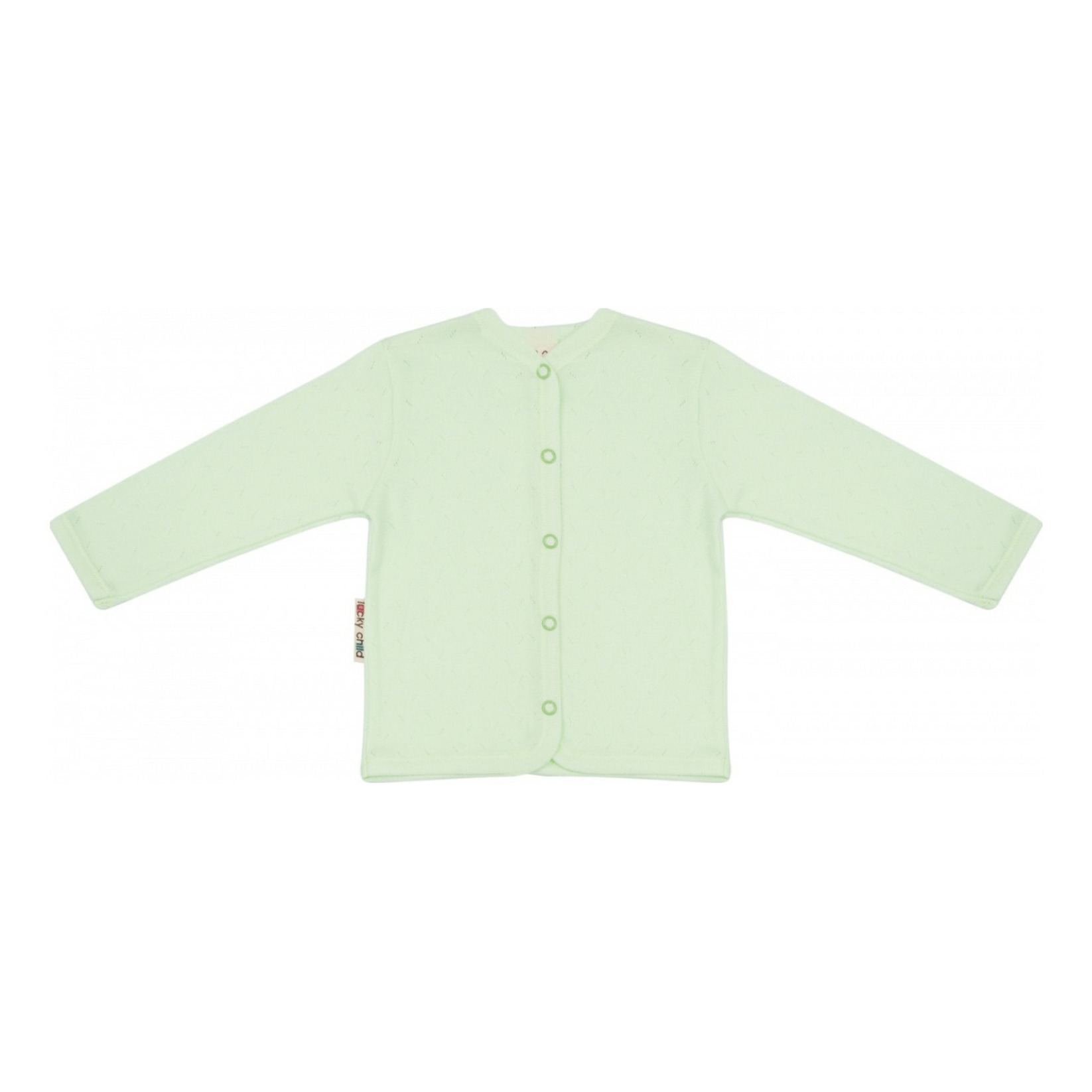 

Кардиган детская Lucky Child Ажур 0-7 зеленая р. 80, Ажур