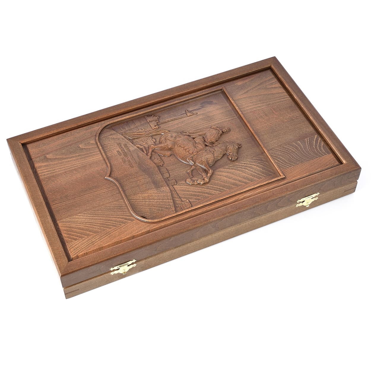 

Нарды Woodgames резные Ивановские Петр Первый 50; WoodG WG-W568
