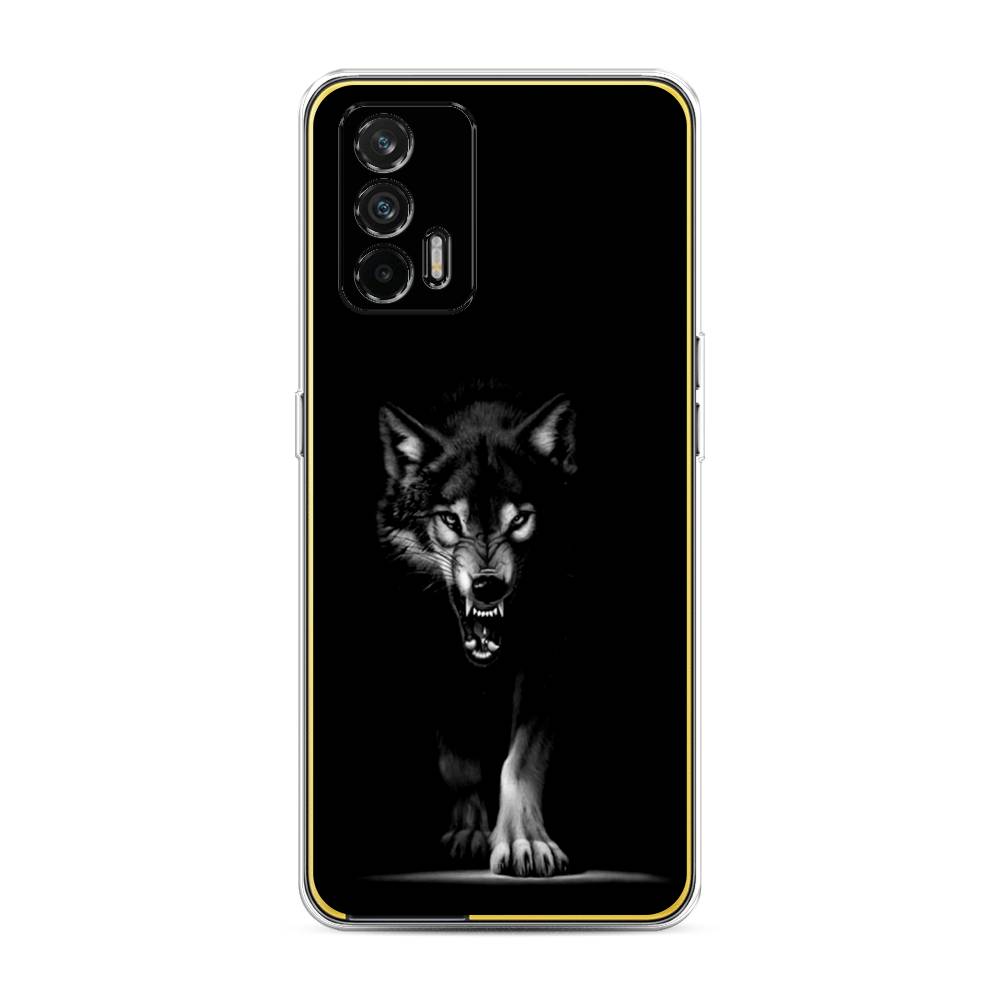 

Чехол Awog на Realme GT "Волк выходит из ночи", Разноцветный, 256350-1