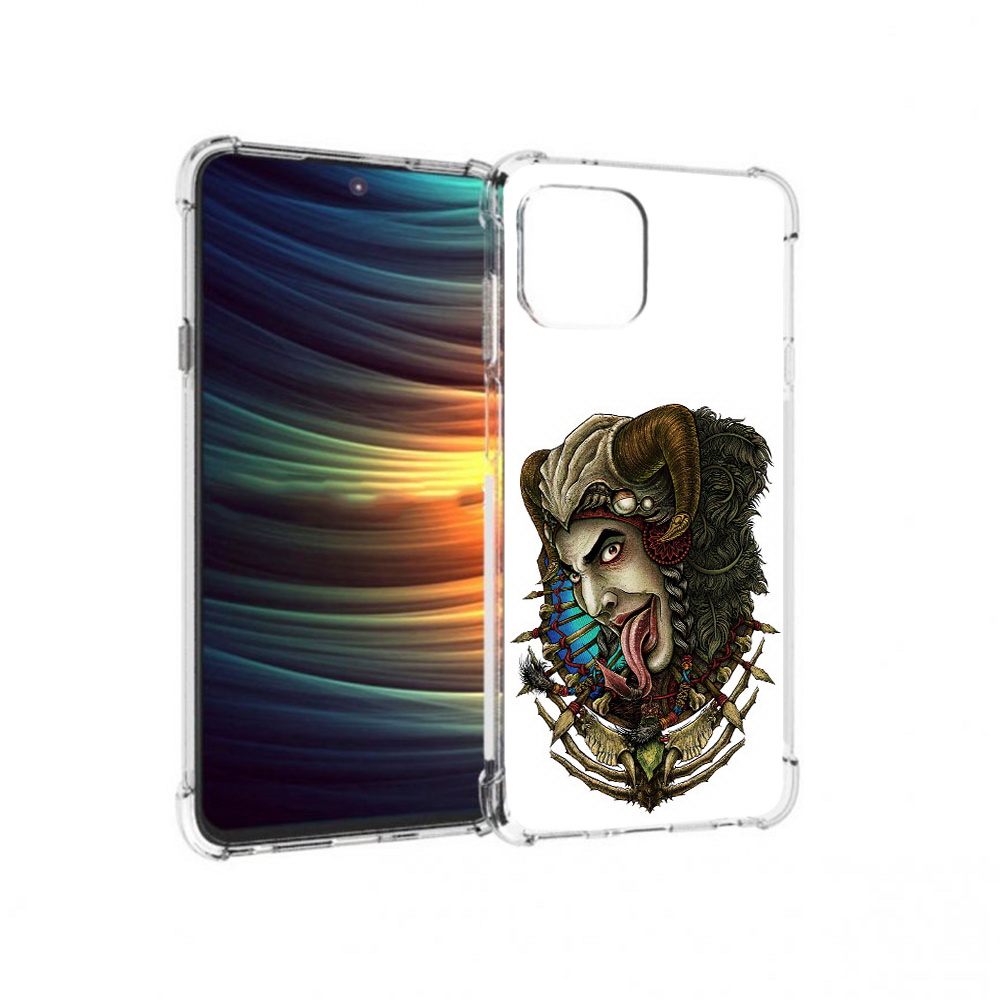 

Чехол MyPads Tocco для Motorola 20 Lite длинный язык (PT227073.348.330), Прозрачный, Tocco