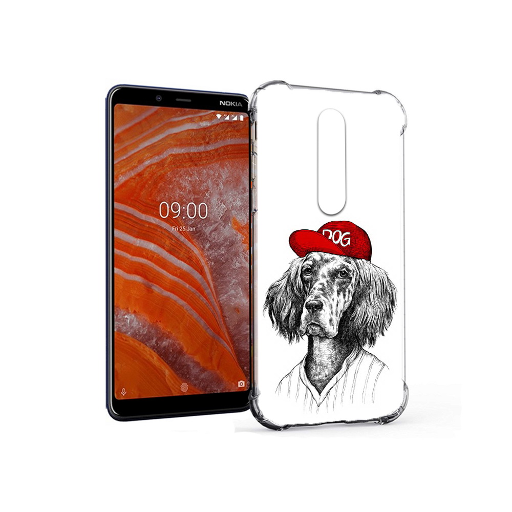 

Чехол MyPads Tocco для Nokia 3.1 Plus дог (PT121397.96.333), Прозрачный, Tocco