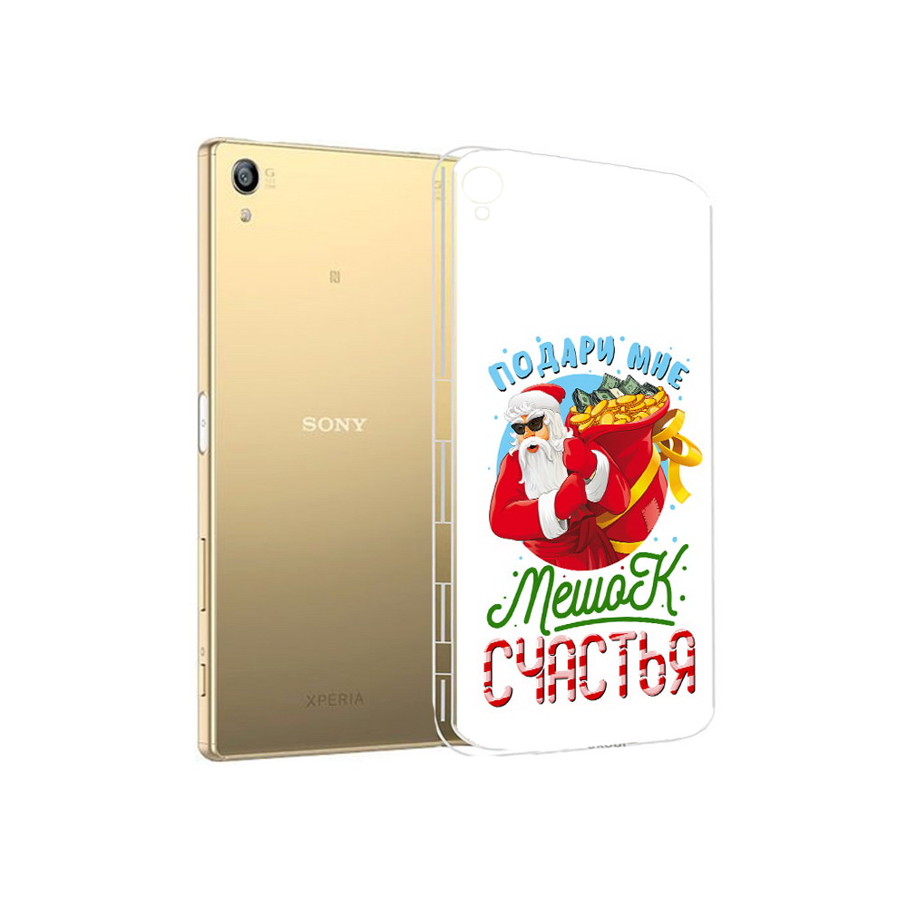 

Чехол MyPads Tocco для Sony Xperia Z5 Premium Подарите мне мешок денег (PT23243.222.138), Прозрачный, Tocco