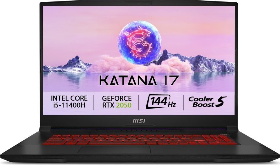 

Ноутбук MSI Katana 17 B11UCX-882XRU Black (9S7-17L261-882), Katana 17 B11UCX-882XRU