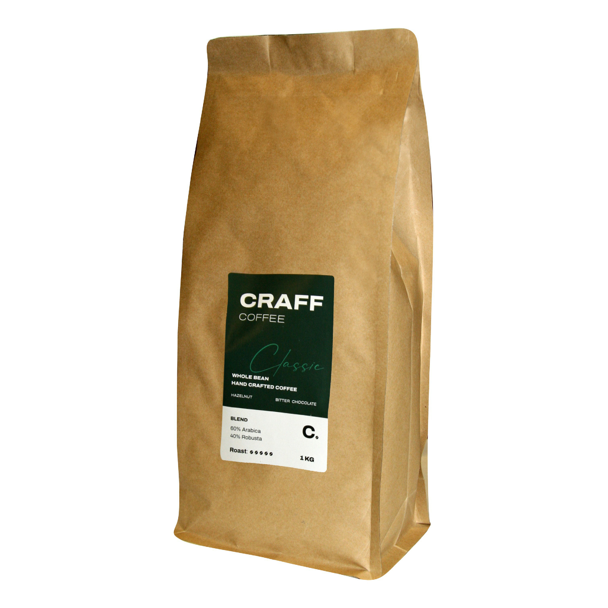 

Кофе Craff Classic в зернах 1 кг