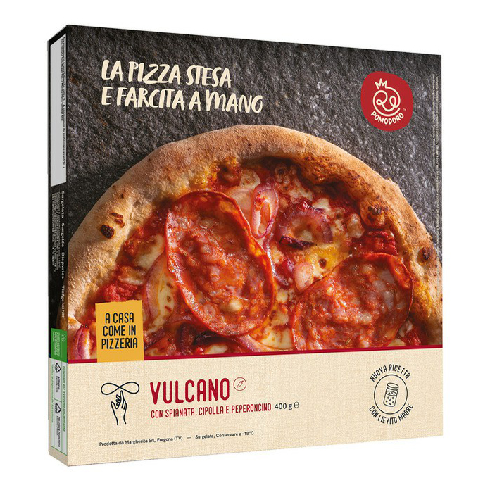 Пицца Re Pomodoro Вулкано замороженная 400 г