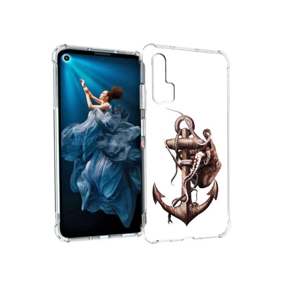 

Чехол MyPads Tocco для Honor 20 Pro ржавый якорь (PT129185.18.579), Прозрачный, Tocco