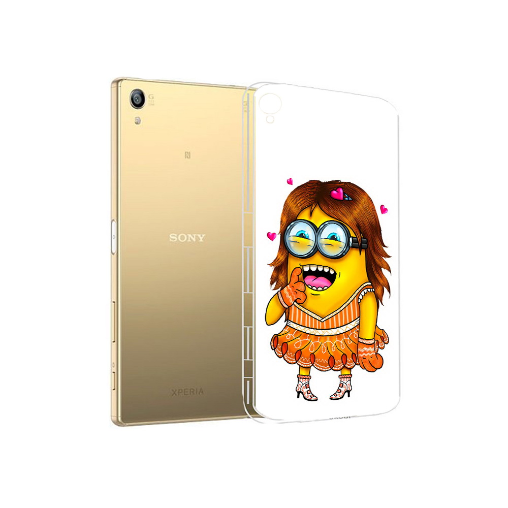 

Чехол MyPads Tocco для Sony Xperia Z5 Premium Миньон девочка (PT23243.222.116), Прозрачный, Tocco