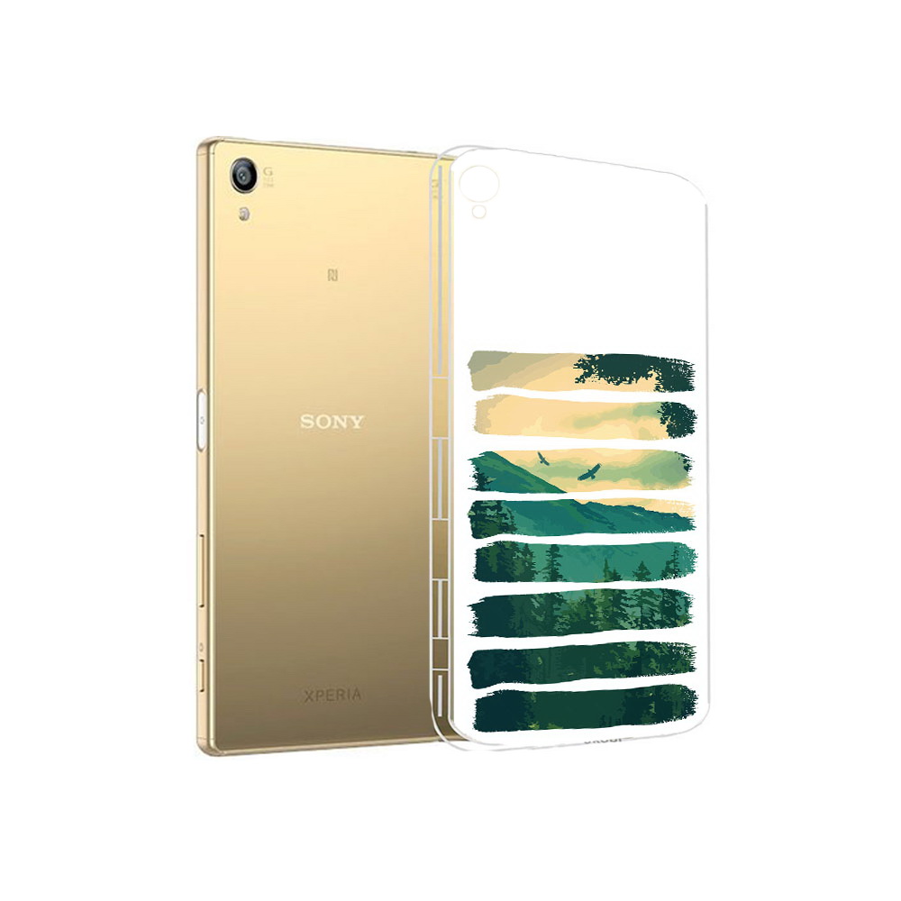 

Чехол MyPads Tocco для Sony Xperia Z5 Premium Лесная чаща (PT23243.222.107), Прозрачный, Tocco