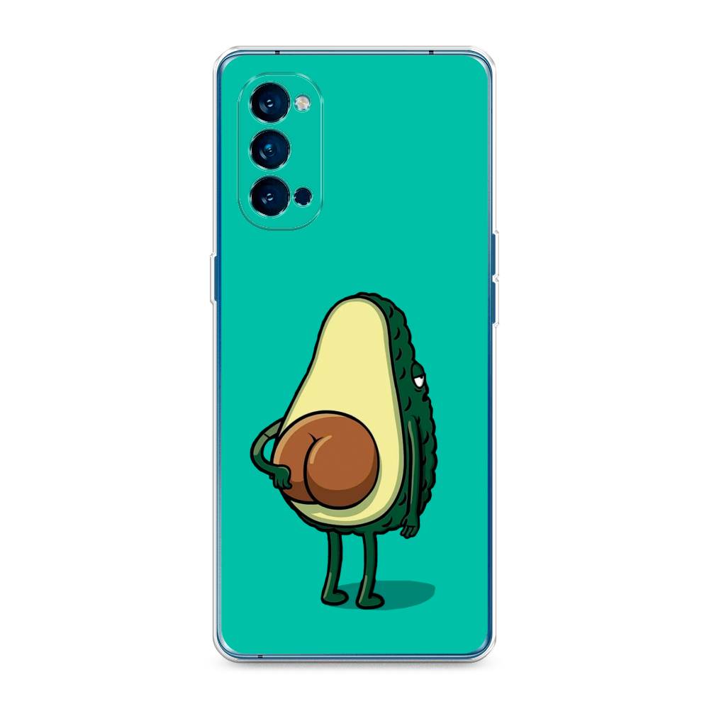 

Чехол Awog на Oppo Reno 4 Pro 5G "Попа авокадо", Разноцветный, 253750-10