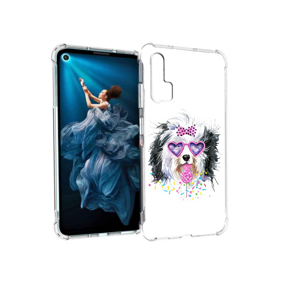 

Чехол MyPads Tocco для Honor 20 Pro пушистик (PT129185.18.559), Прозрачный, Tocco