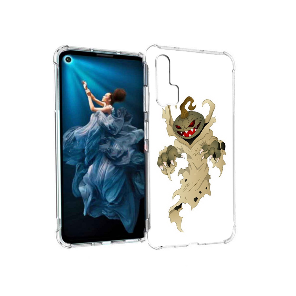

Чехол MyPads Tocco для Honor 20 Pro призрак хэллоуина (PT129185.18.555), Прозрачный, Tocco