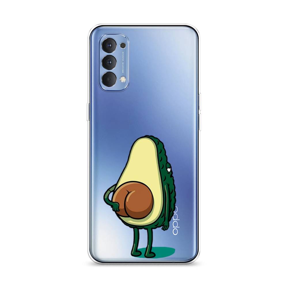 

Чехол Awog на Oppo Reno 4 4G "Попа авокадо", Разноцветный, 259450-10