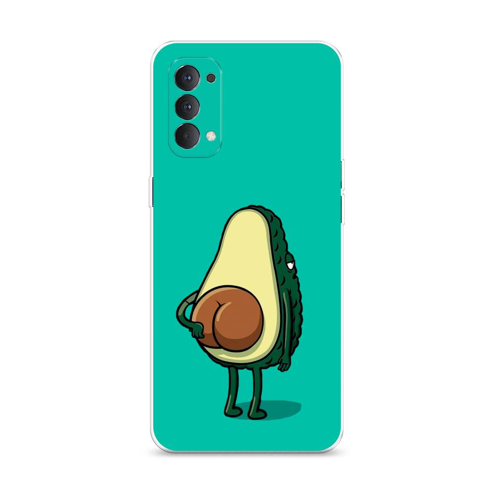 

Чехол Awog на Oppo Reno 4 4G "Попа авокадо", Разноцветный, 259450-10