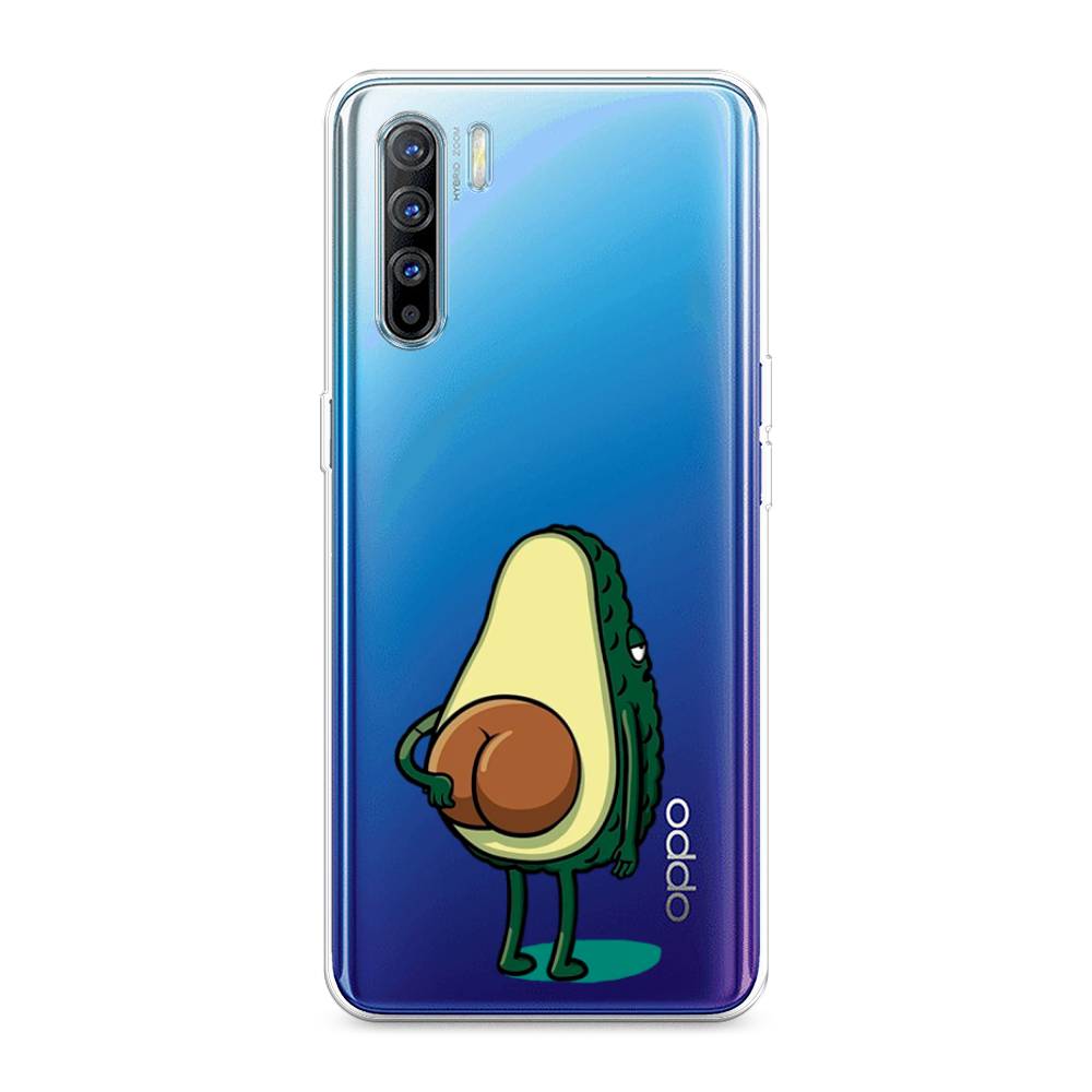

Чехол Awog на Oppo A91/Reno 3 "Попа авокадо", Разноцветный, 252450-10