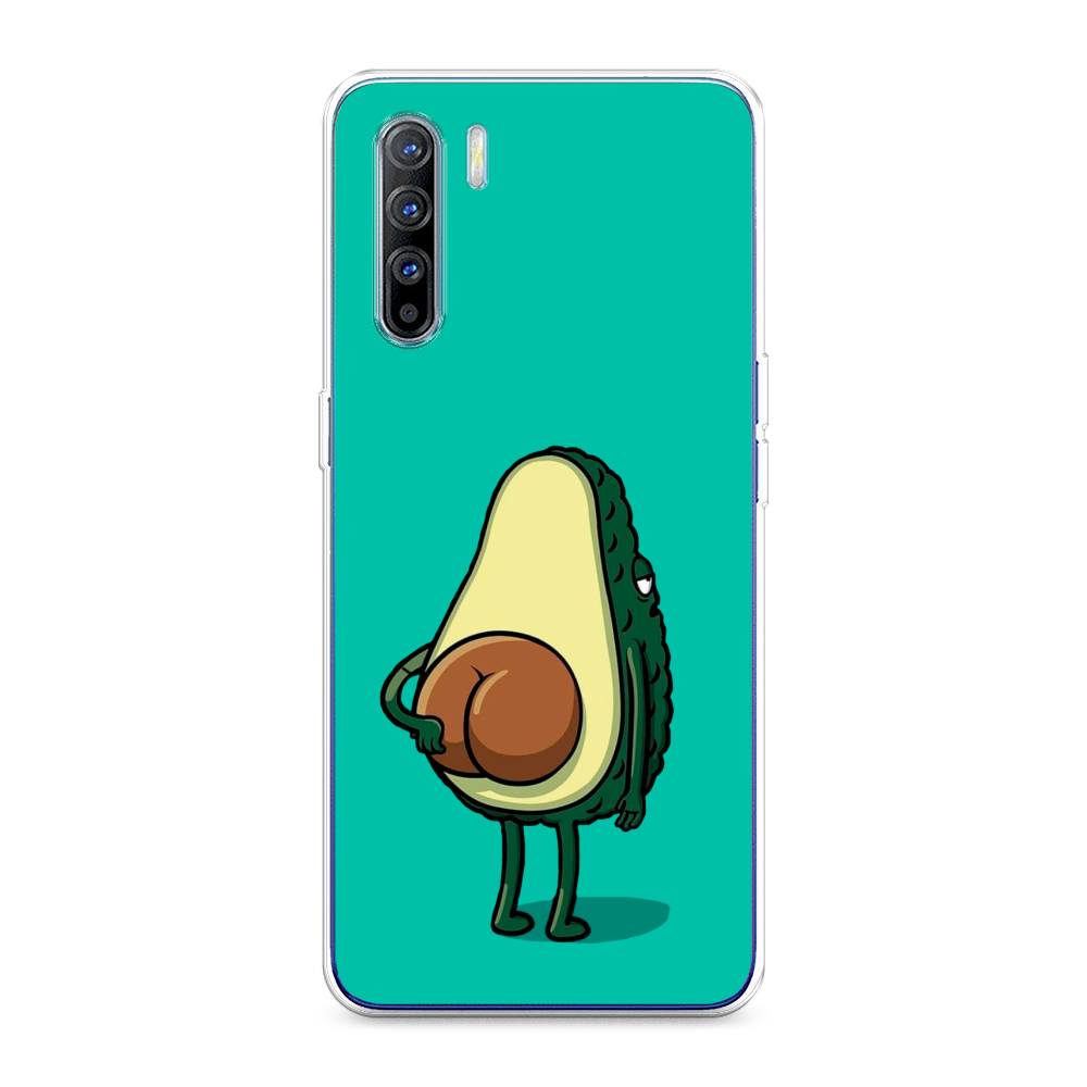 

Чехол Awog на Oppo A91/Reno 3 "Попа авокадо", Разноцветный, 252450-10