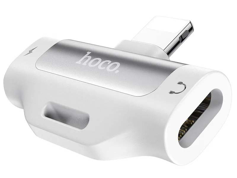 

Аксессуар Hoco LS31 Lightning - 2xLightning Silver, Серебристый, LS31