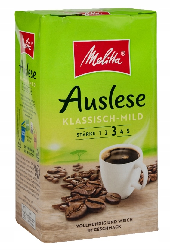 Кофе молотый Melitta Auslese Klassisch Mild, 500 г
