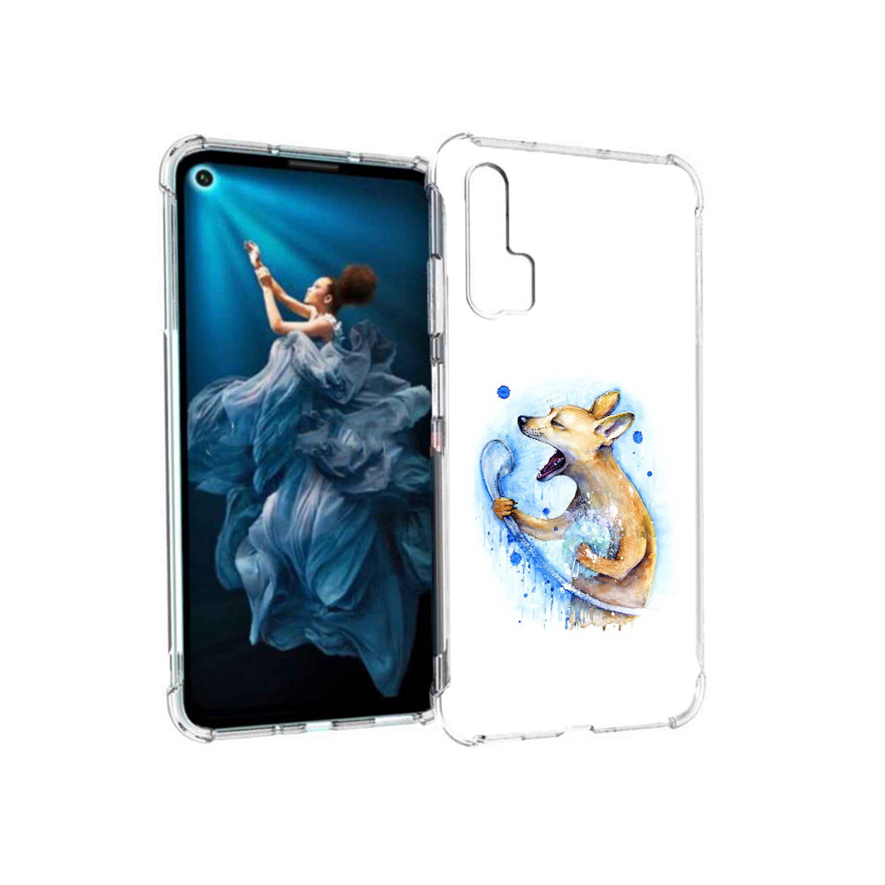 

Чехол MyPads Tocco для Honor 20 Pro пение в душе (PT129185.18.537), Прозрачный, Tocco