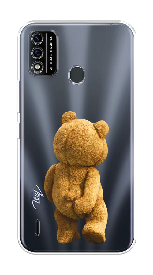 

Чехол на Itel A48 "Медвежья спина", Коричневый;прозрачный, 3200150-1