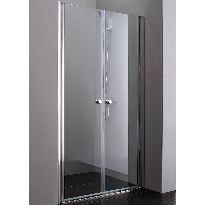 

Душевая дверь Cezares Elena 140 ELENA-W-B-2-140-C-Cr профиль Хром стекло прозрачное