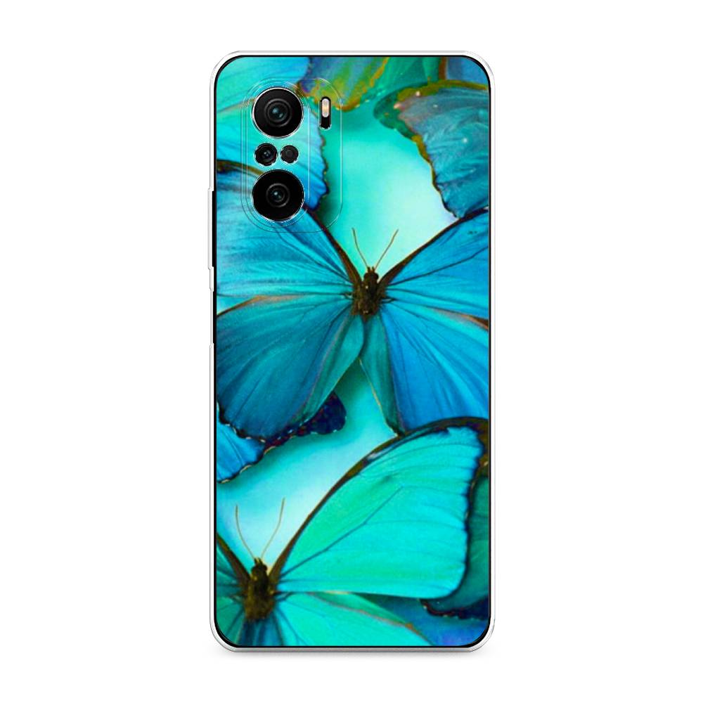 

Чехол Awog на Poco F3/Redmi K40/Mi 11i "Неоновые бабочки", Разноцветный, 312650-4