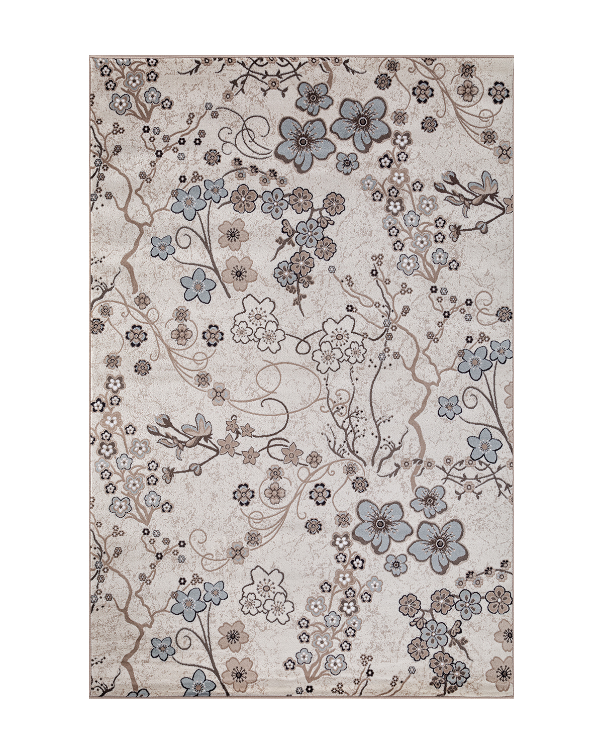 

Ковёр Merinos Valencia Deluxe 80x150 прямоугольный кремовый d332