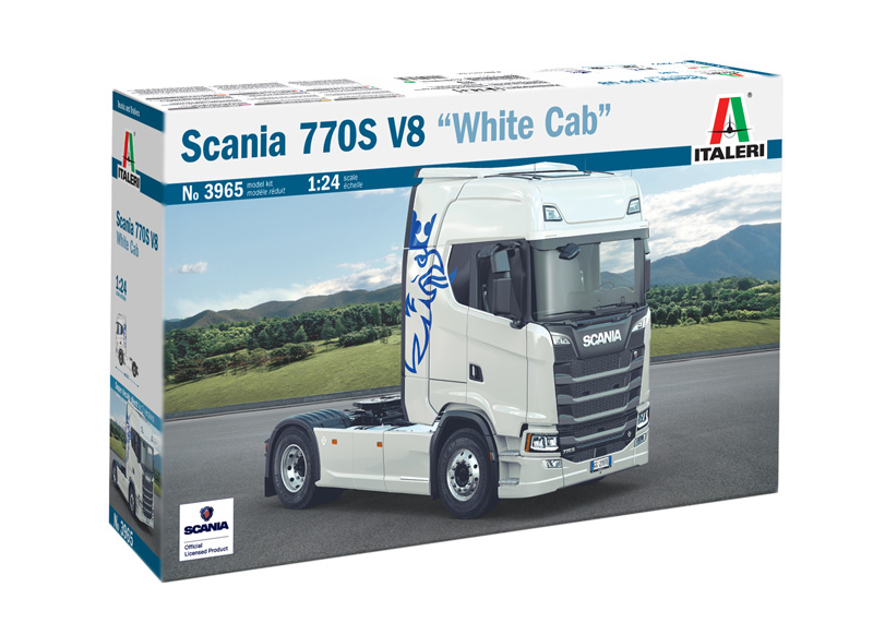 3965ИТ SCANIA S770 V8 БЕЛАЯ КАБИНА 100071038691