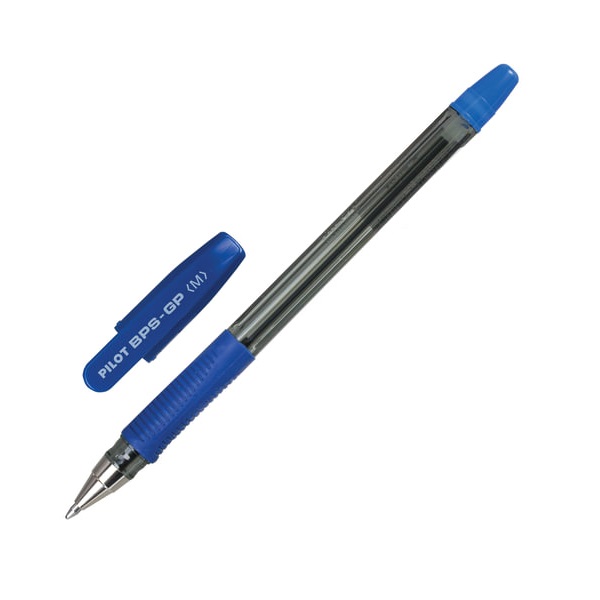 

Ручка шариковая масляная с грипом PILOT BPS-GP 12 шт