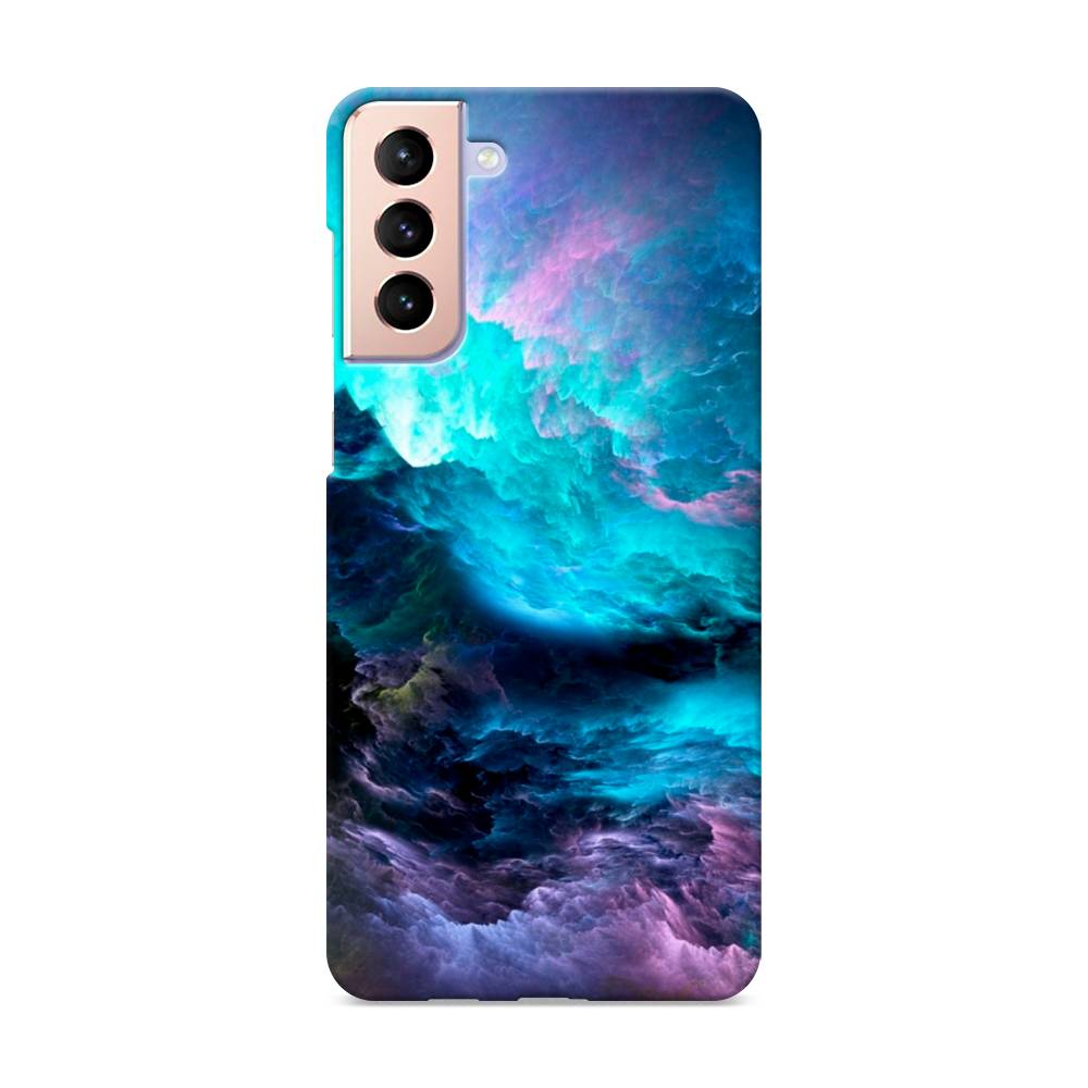 

Пластиковый чехол "Бирюзовое небо" на Samsung Galaxy S21 +, 2102120-3