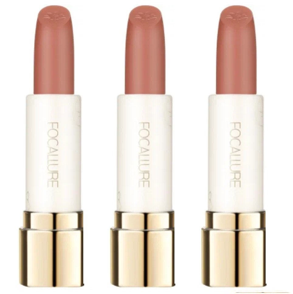 Помада для губ Focallure Pure Matte Lipstick тон NU11 3.7 г 3 шт