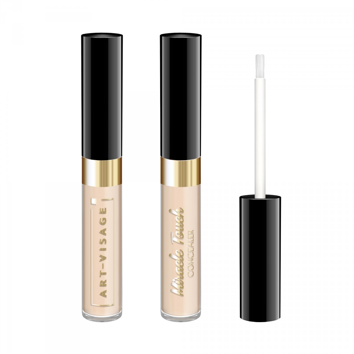 Консилер Art-Visage Miracle touch натуральный бежевый, №102, 6 мл консилер kiko milano full coverage dark circles concealer 07 натуральный бежевый 8 мл