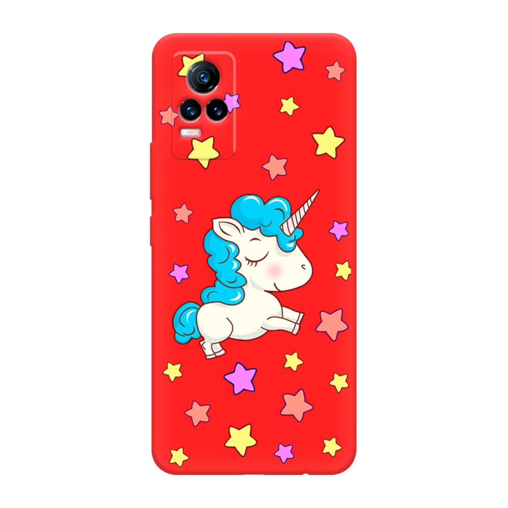 

Чехол Awog на Vivo V21e 4G "Звездный единорог", Разноцветный, 264553-1