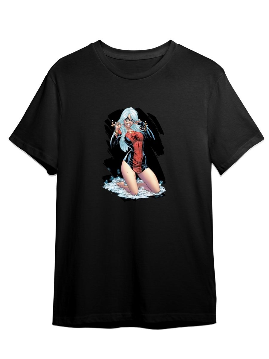 

Футболка унисекс СувенирShop Spider-man/Человек-паук/Marvel 22 черная S (44-46), Черный, "Spider-man/Человек-паук/Marvel" 22