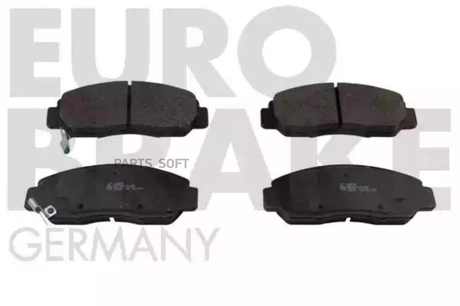 Тормозные колодки EUROBRAKE передние 5502222637