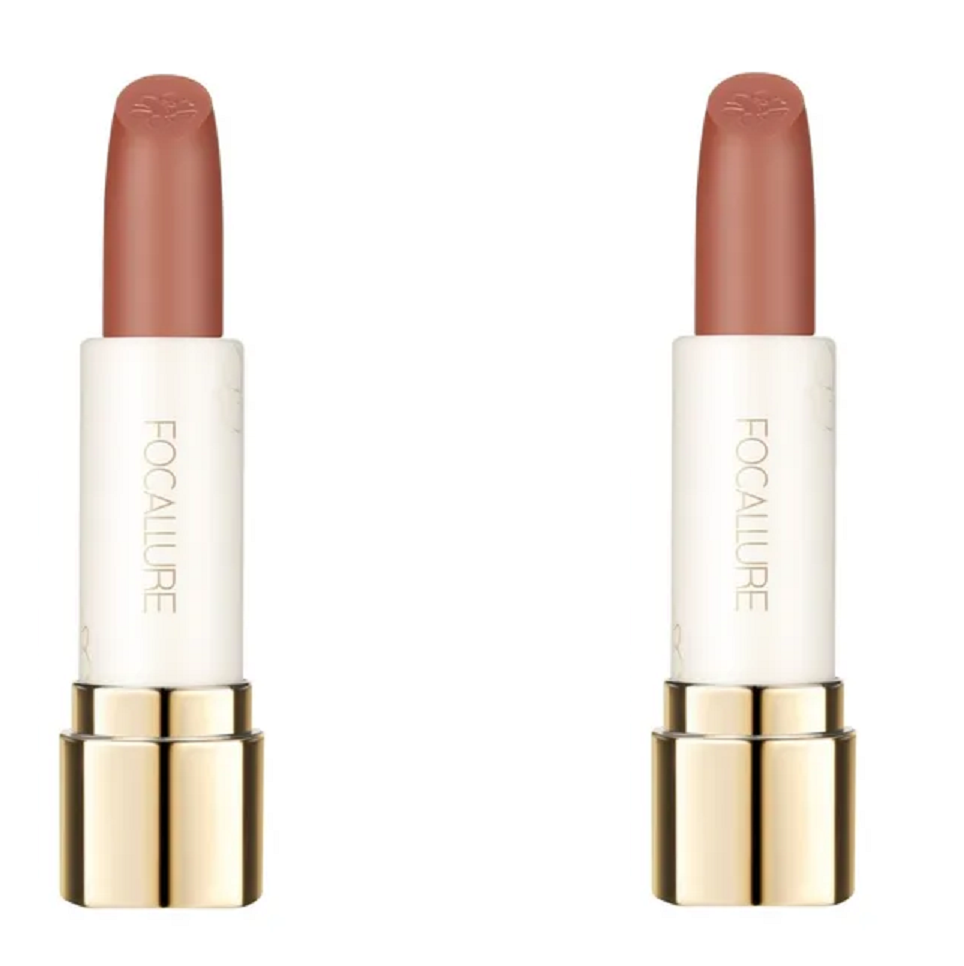 Помада для губ Focallure Pure Matte Lipstick тон NU07 3.7 г 2 шт