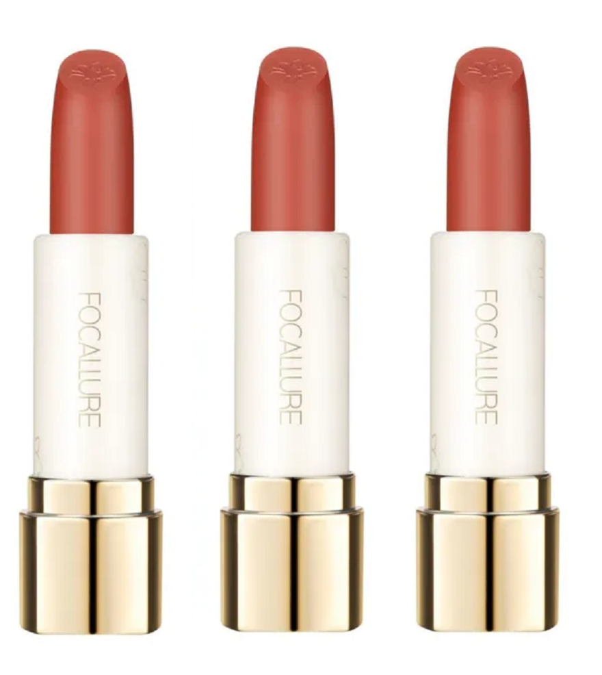 Помада для губ Focallure Pure Matte Lipstick тон OR06 3.7г 3 шт