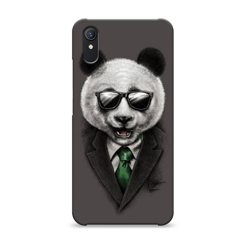 

Пластиковый чехол "Деловая панда" на Vivo Y1s, 263220-7