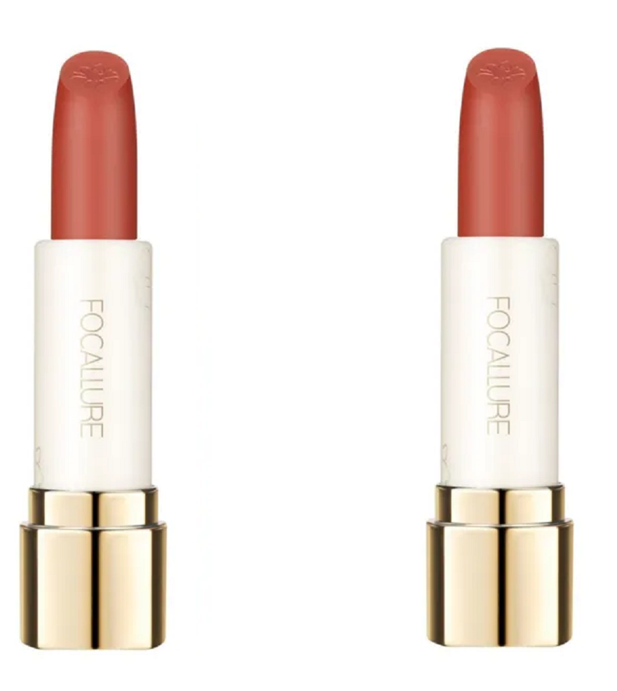 

Помада для губ Focallure Pure Matte Lipstick тон OR06 3.7 г 2 шт