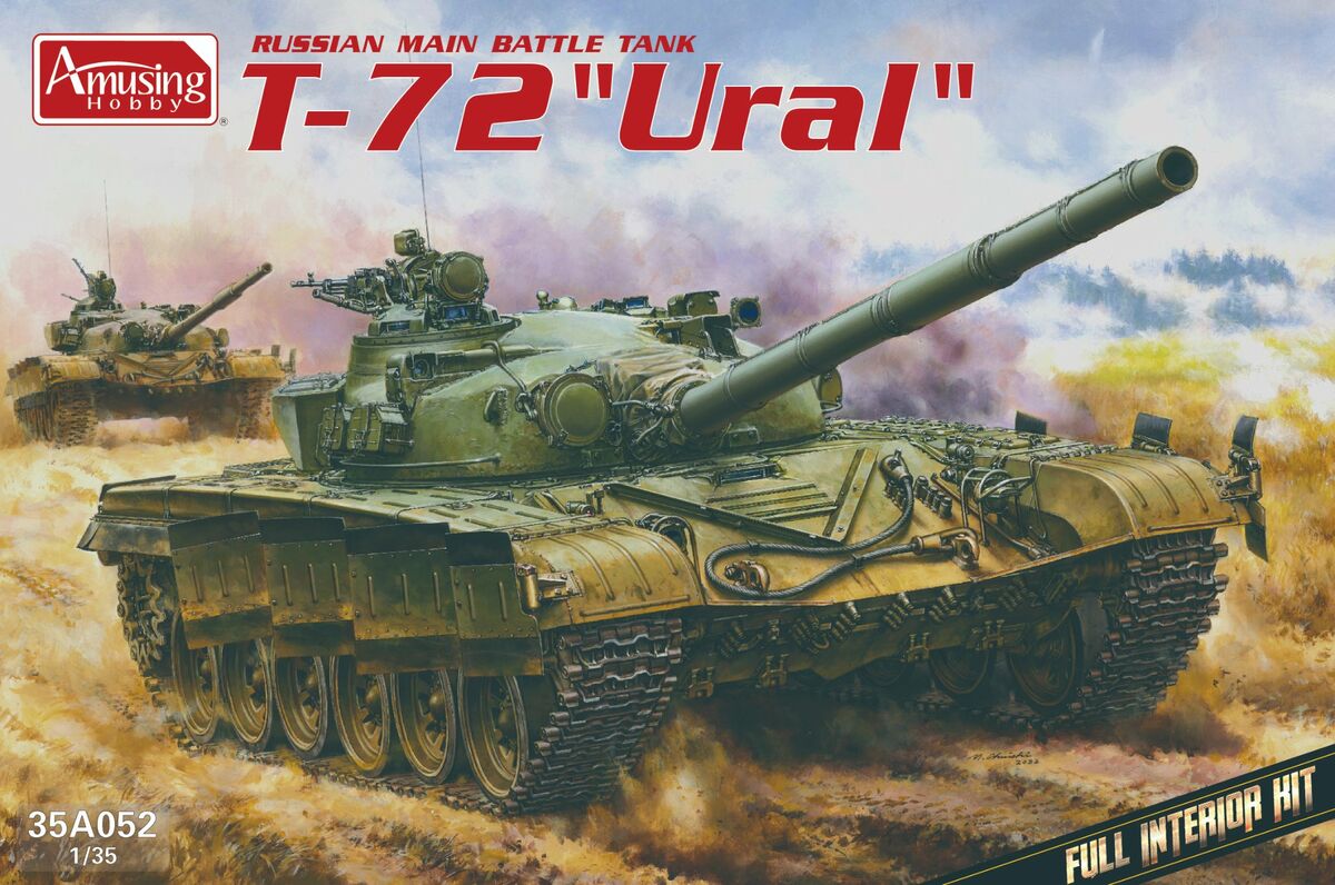 

35A052 Сборная модель T-72 Ural