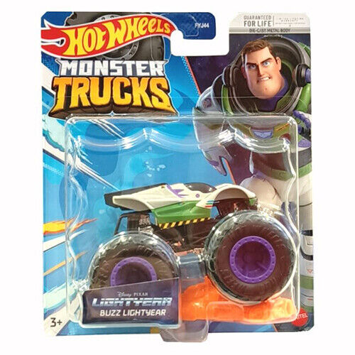 Машинка Hot Wheels Monster Trucks Buzz Lightyear HPX07 машинка hot wheels monster trucks dodge r t hkm56