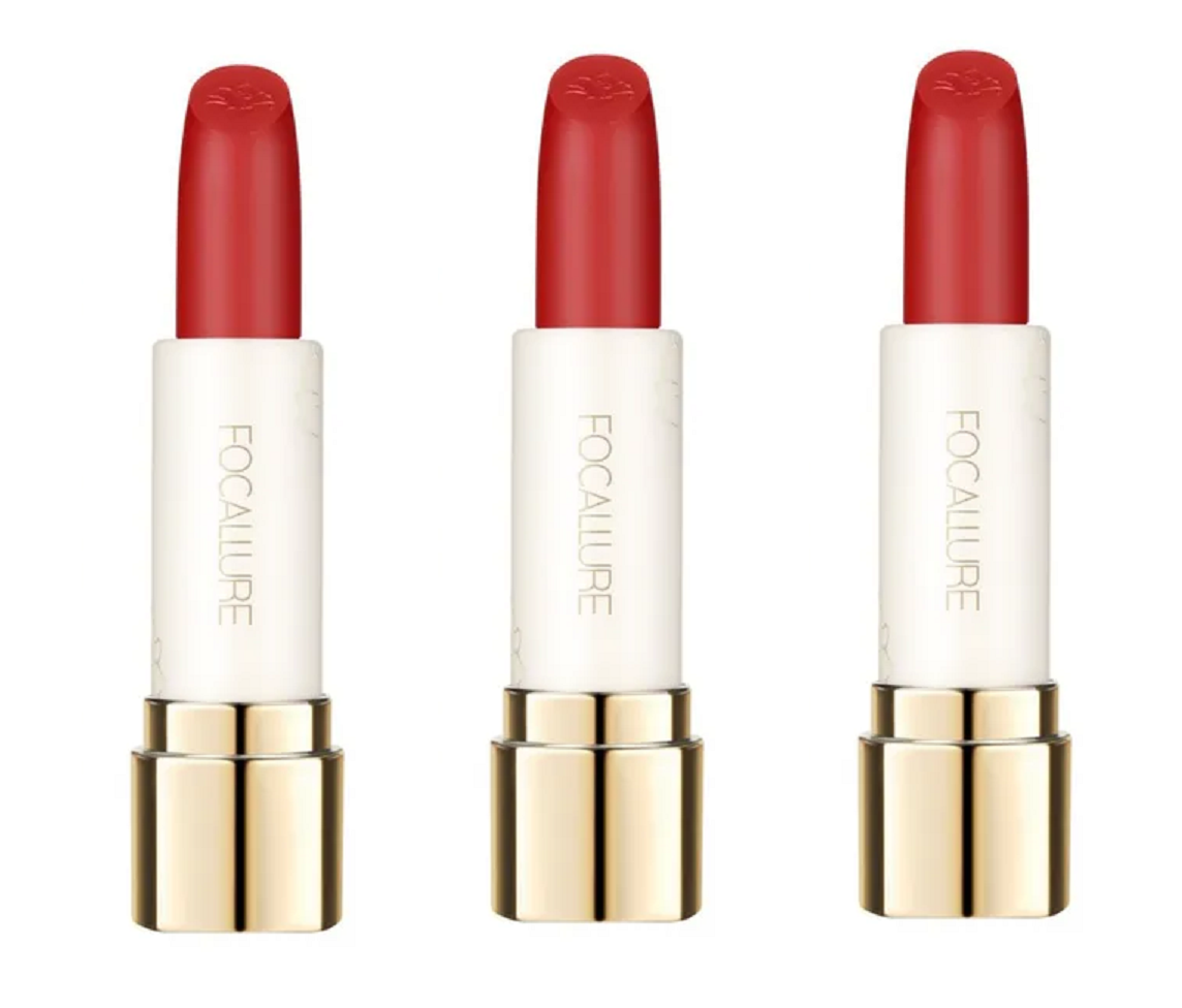 Помада для губ Focallure Pure Matte Lipstick тон RD03 3.7г 3 шт