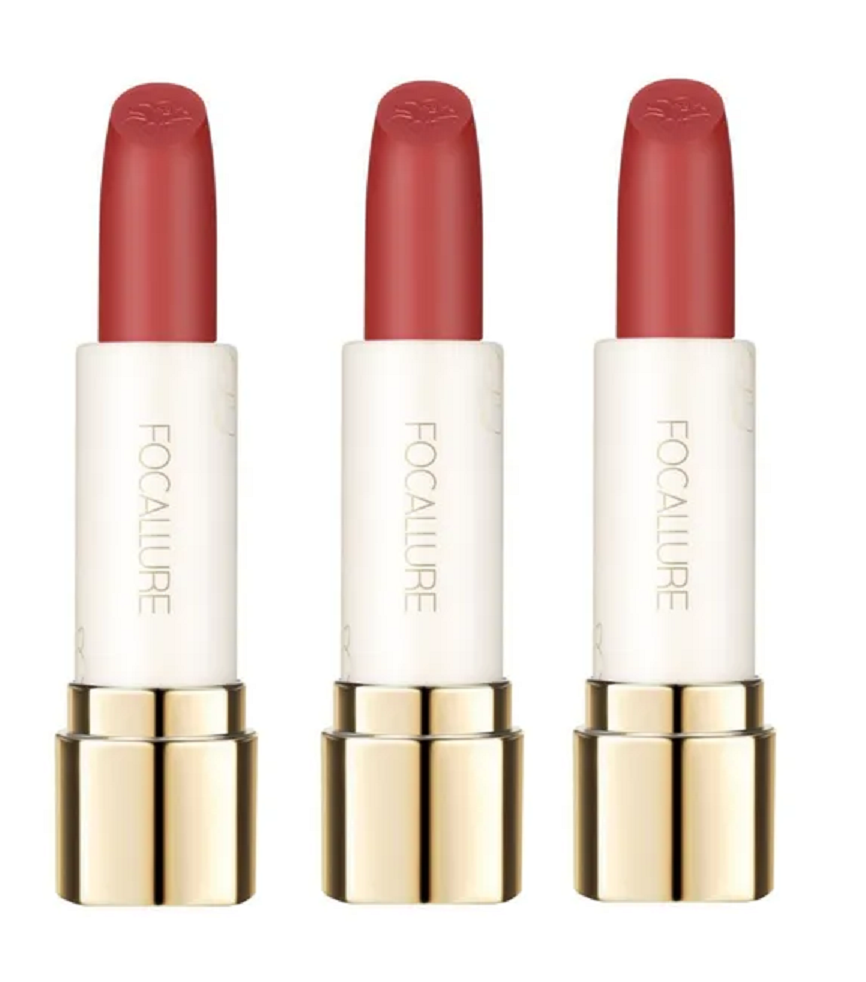 Помада для губ Focallure Pure Matte Lipstick тон PK02 3.7г 3 шт