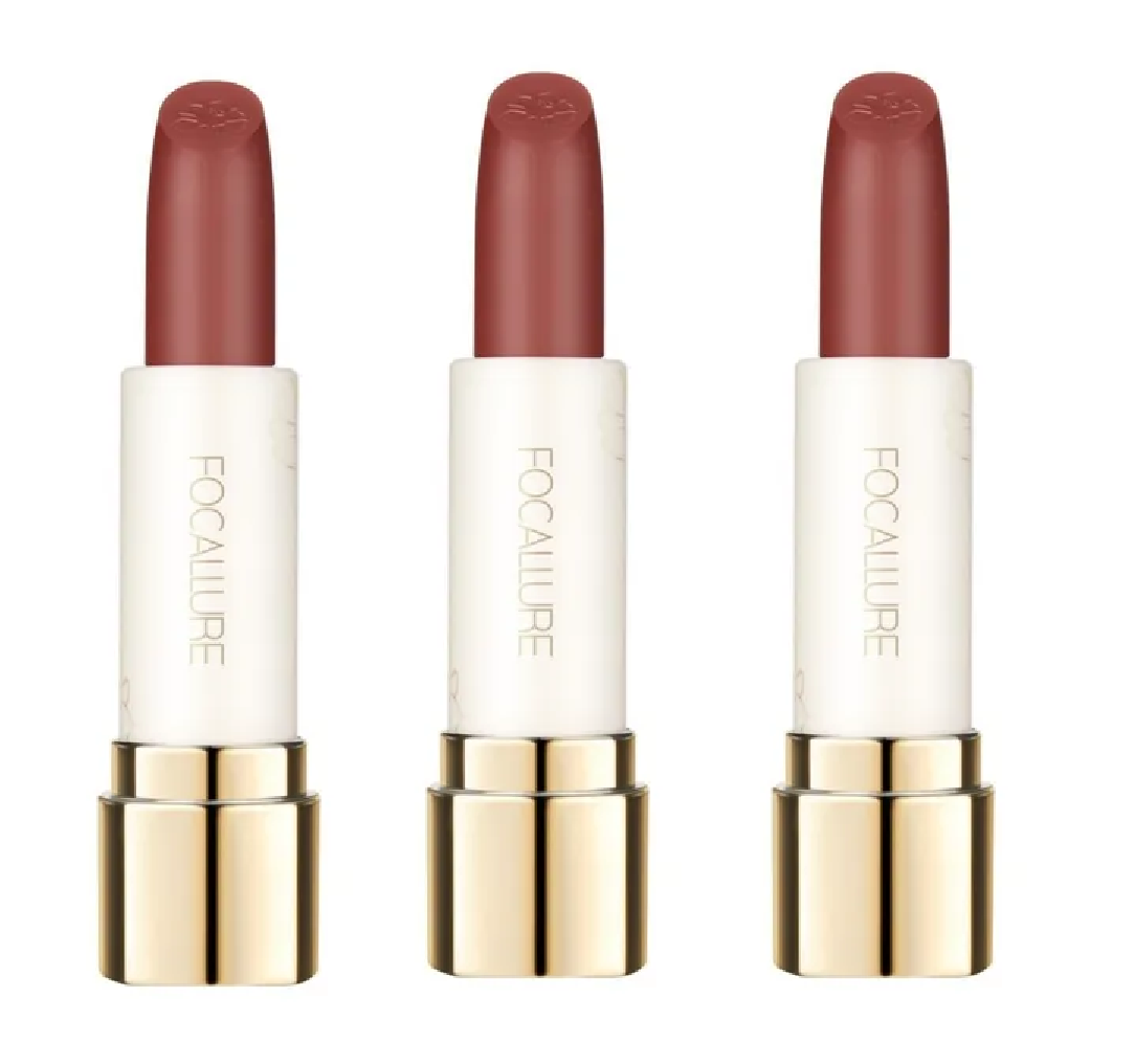 Помада для губ Focallure Pure Matte Lipstick тон RD01 3.7г 3 шт