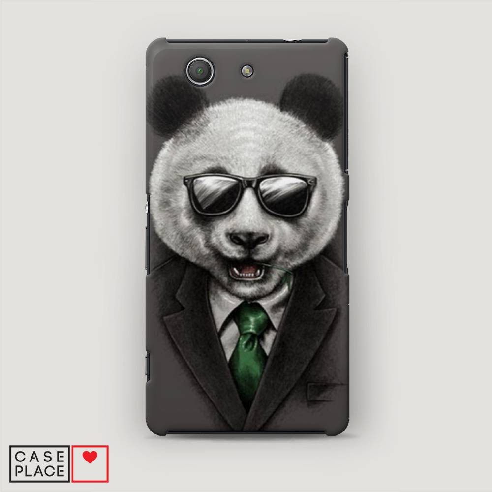 

Пластиковый чехол "Деловая панда" на Sony Xperia Z3 compact, 52020-7
