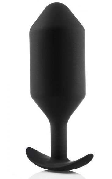 фото Анальная пробка для ношения b-vibe snug plug 6 черная 17 см